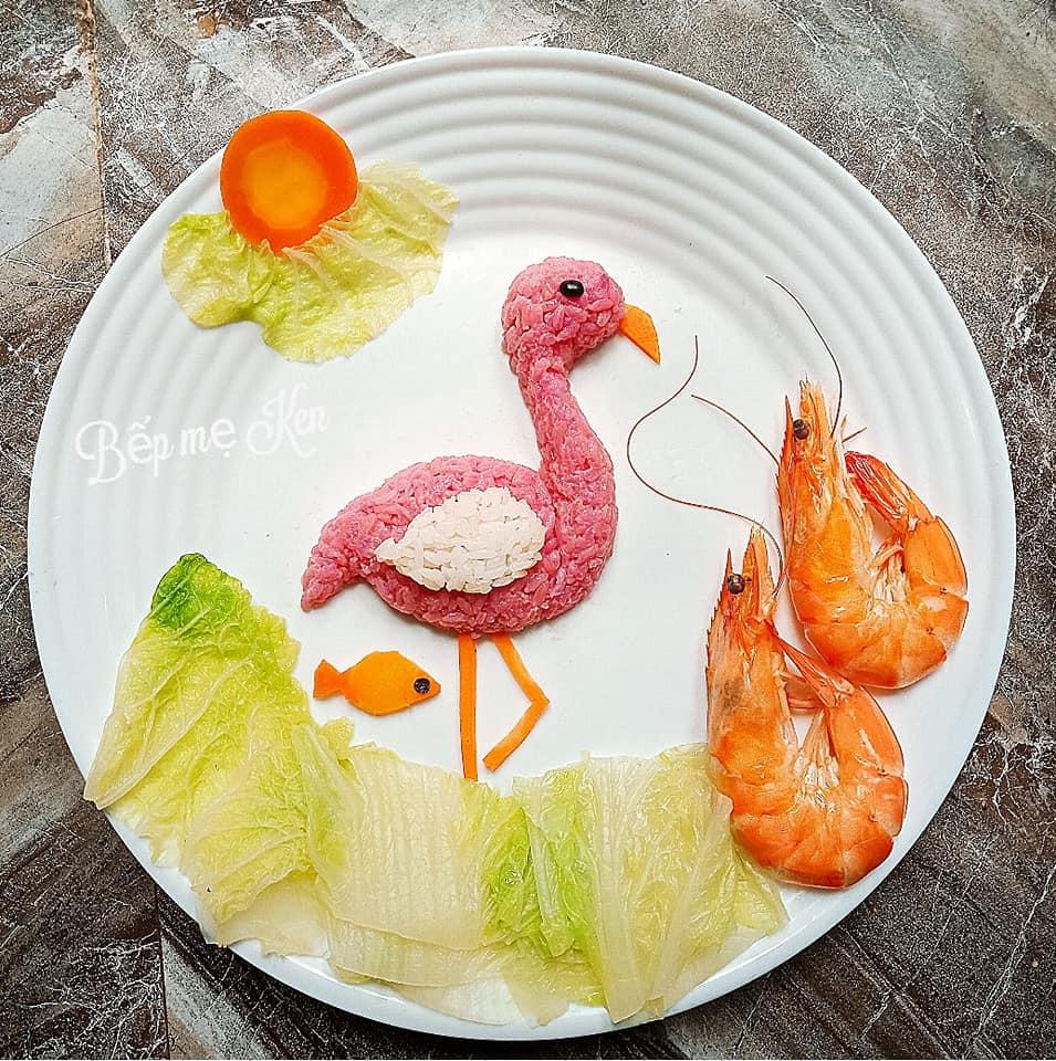 Rực rỡ sắc màu với những đĩa cơm bento của mẹ Hà Nội dành cho bé-4