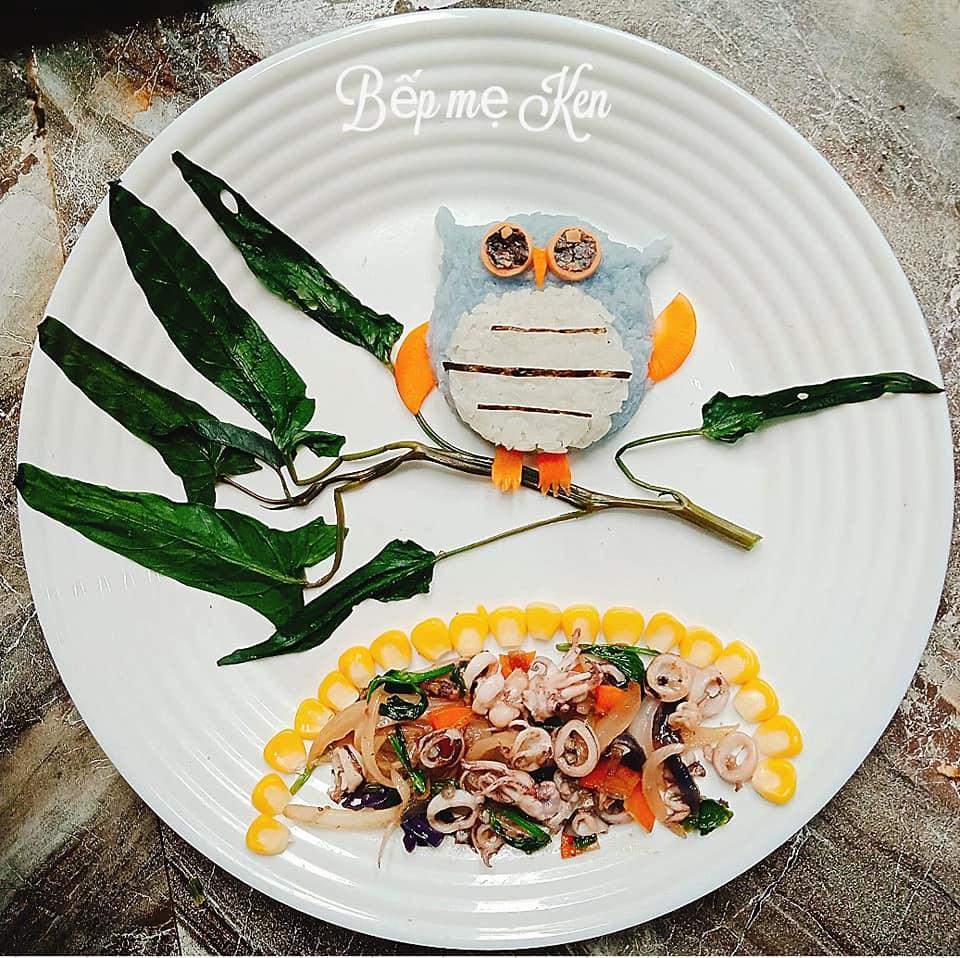 Rực rỡ sắc màu với những đĩa cơm bento của mẹ Hà Nội dành cho bé-5