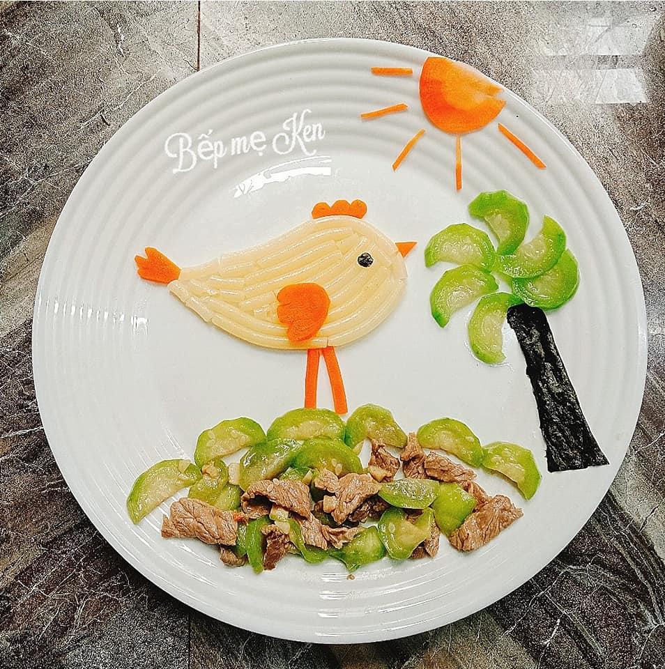 Rực rỡ sắc màu với những đĩa cơm bento của mẹ Hà Nội dành cho bé-14