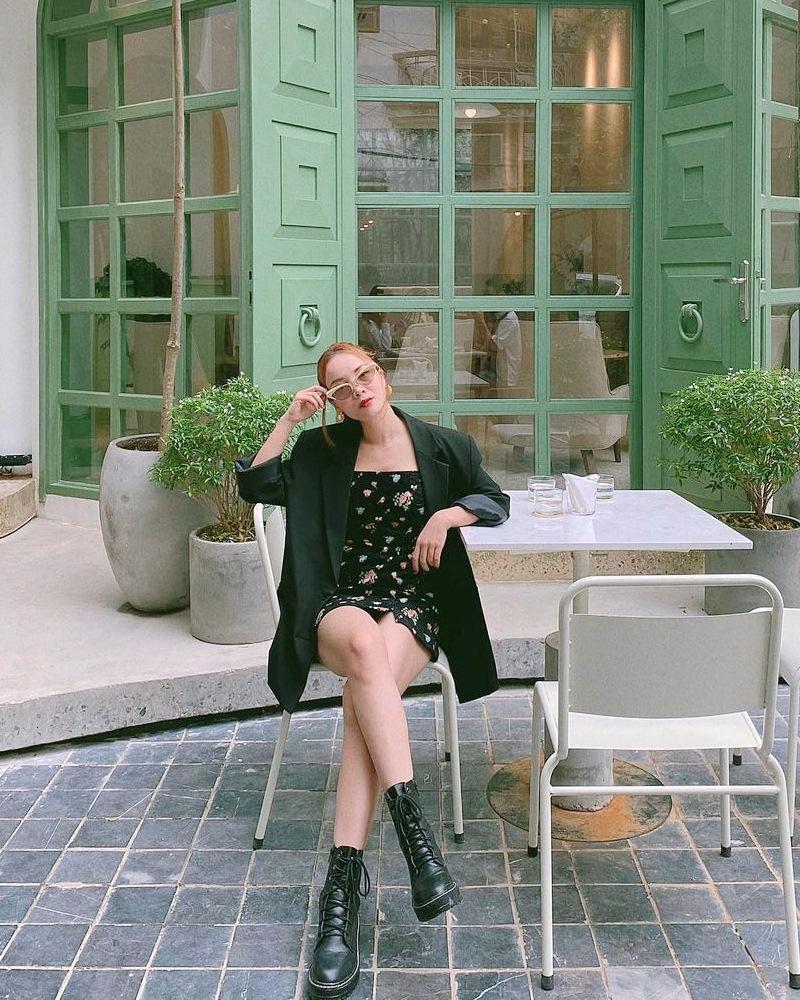 Phối đồ allblack chất lừ như Lệ Quyên - Lan Ngọc-10