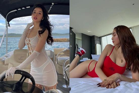 Ngọc Trinh có đối thủ hở bạo: Cùng Chi Pu đọ dáng, ai dè bị đàn em 'chặt đẹp'