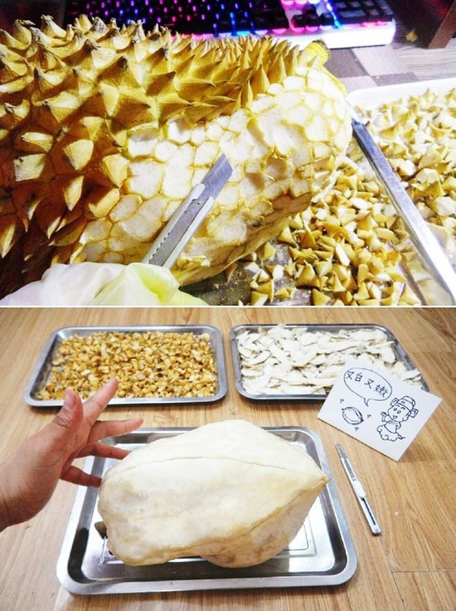 Những pha rảnh rỗi sinh nông nổi, hết ngồi phân loại hạt trong gói cà phê đến tách hạt thanh long-8