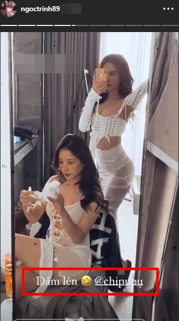 Ngọc Trinh dạy Chi Pu tạo dáng mà dùng ngôn ngữ nghe phát sợ!-6