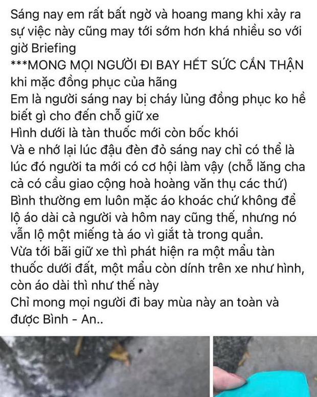 Tiếp viên Vietnam Airlines bị ném tàn thuốc, trứng gà khi đi ngoài đường?-4