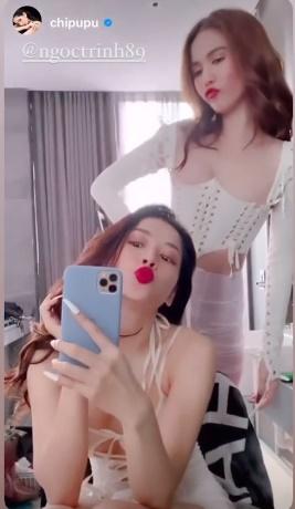 Loạt thị phi sập vào Ngọc Trinh - Chi Pu kể từ khi thân quá thân-4