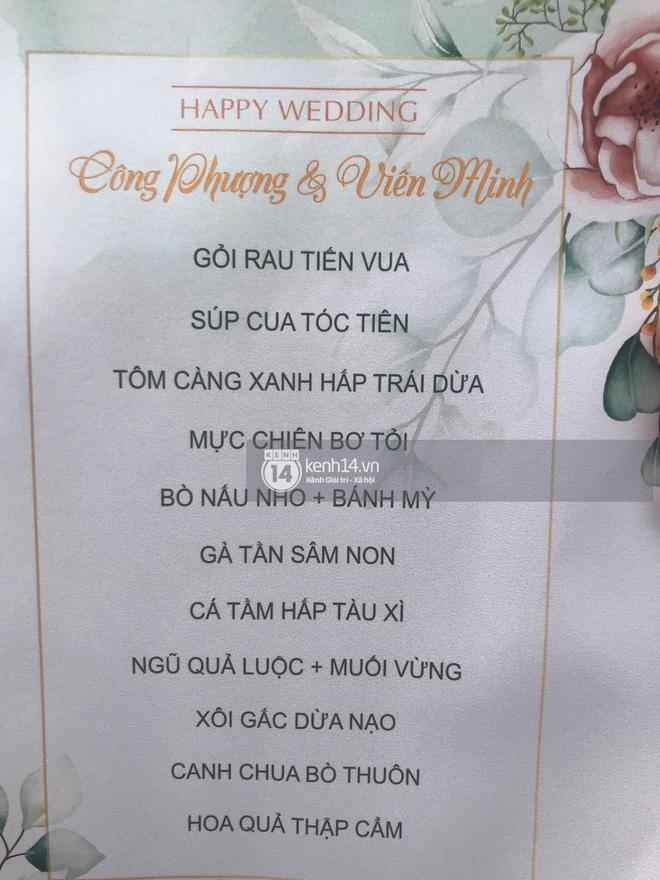 Thực đơn đám cưới Công Phượng - Viên Minh ở Nghệ An có gì đặc biệt?-1