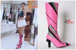 Ngọc Trinh gây choáng khi tậu thêm boots có hình bộ phận sinh dục nam