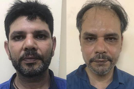 Hai người Pakistan lái ôtô đi cướp ở TP.HCM