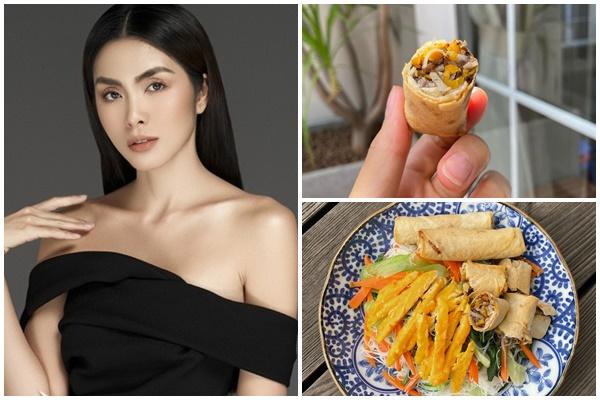 Tăng Thanh Hà nấu đãi bạn mà ngỡ như buffet nhà hàng, đầu bếp nổi tiếng còn vào khen-10