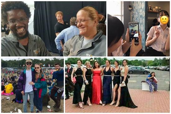 Chết cười: Những nhân vật chính bỗng trở thành 'người vô hình' dù đang rất nhiệt tình tạo dáng chụp ảnh