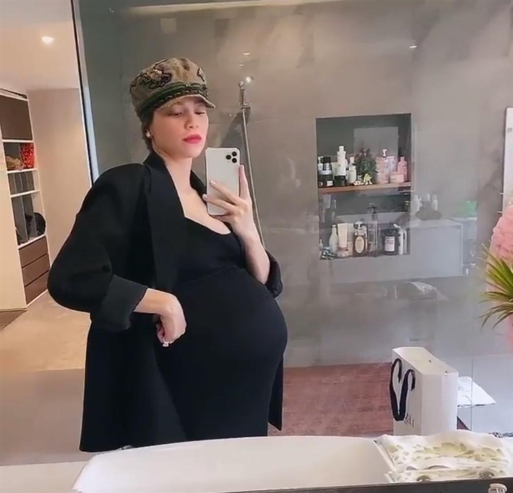 Hồ Ngọc Hà công khai clip bầu song thai: To và nặng không đi nổi-3