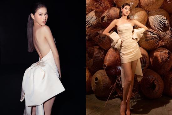 Đụng váy Hoa hậu Khánh Vân, Á hậu Ngọc Thảo thua toàn tập vì tạo dáng mờ nhạt