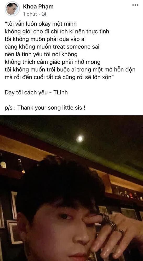 Giữa lúc đang dự AVIFW, Karik đăng ảnh so deep, còn mượn lyrics của Tlinh để... học cách yêu là sao?-1