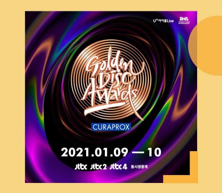 Lễ trao giải Golden Disc Awards sẽ tổ chức trong 2 ngày 9/1 và 10/1. Các bài hát và album phát hành từ tháng 11/2019 đến tháng 11/2020 sẽ nằm trong list chấm giải GDA thứ 35.