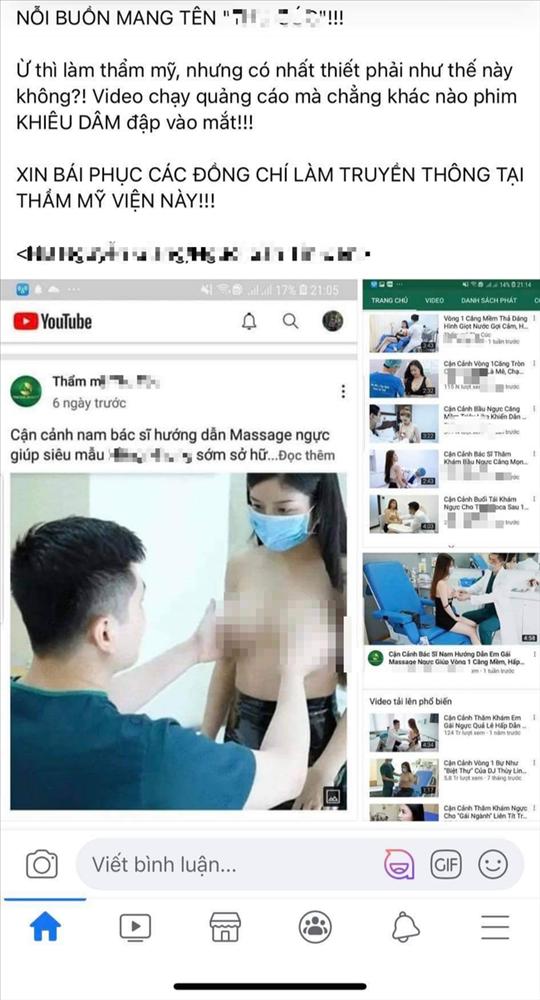 1 bệnh viện thẩm mỹ ở Hà Nội dùng hình nhạy cảm của khách để quảng cáo tục tĩu-2