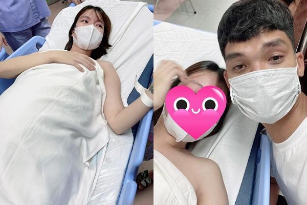 Vợ tương lai Mạc Văn Khoa chia sẻ hình ảnh đầu tiên về con gái mới chào đời-2