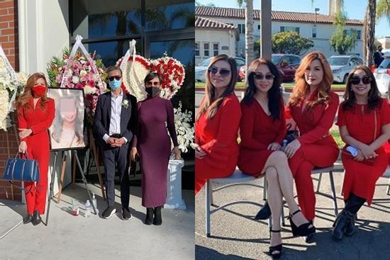 Vợ cũ Bằng Kiều tiết lộ lý do lên đồ đỏ rực, cười rạng rỡ trong đám tang