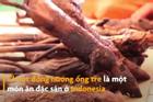 Món chuột đồng nướng ống tre ở Indonesia