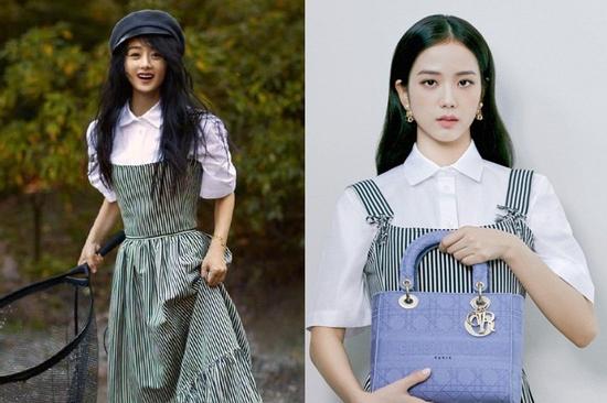 'Đụng hàng' váy Dior với BLACKPINK Jisoo, Triệu Lệ Dĩnh bị chê mặc như hàng rẻ tiền