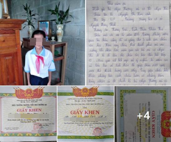 Bé mồ côi viết thư tay xúc động cảm ơn Hồ Ngọc Hà vì hỗ trợ ăn học-1