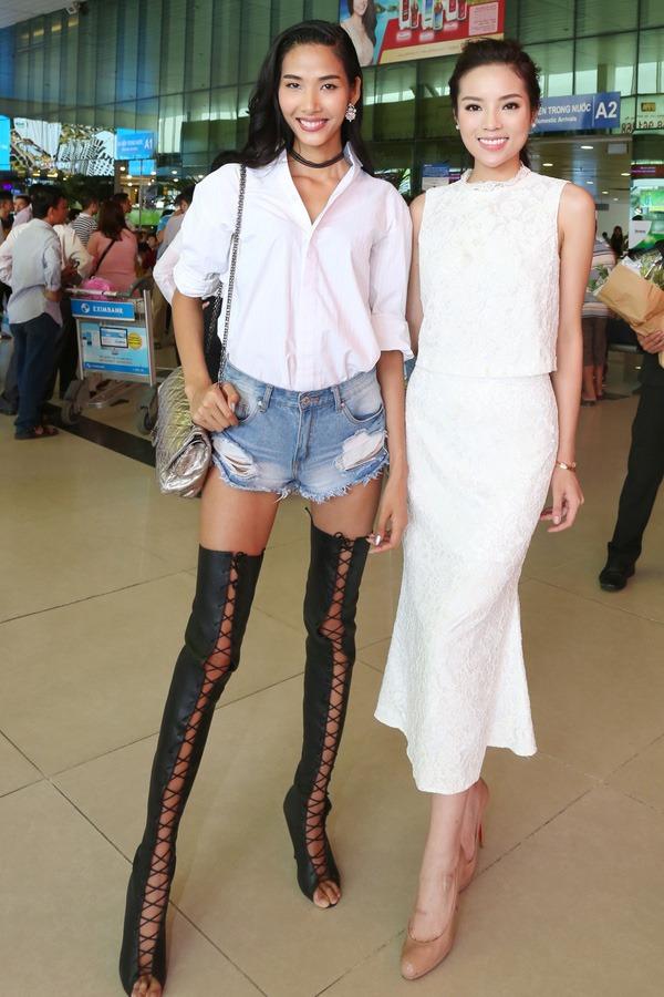 Hoa hậu Kỳ Duyên lộ bằng chứng không thể cao 1m76-6