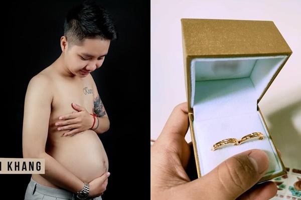 Người đàn ông mang thai khoe giấy khai sinh con gái, bất thường phần tên bố mẹ-4