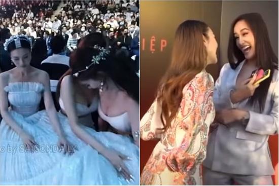 Ninh Dương Lan Ngọc, Minh Hằng giúp đồng nghiệp thoát cảnh 'lộ hàng'