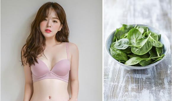 Rau bina: Theo WebMD, giống như nhiều loại rau có lá màu xanh đậm, rau bina chứa nhiều chất dinh dưỡng có lợi. Nó có nhiều vitamin A, sắt, beta carotene, folate và vitamin C. Những chất này kết hợp với nhau giúp da đầu khỏe mạnh, giữ ẩm cho tóc nhằm tránh bị gãy rụng. Ảnh: Pinterest, USA Today.