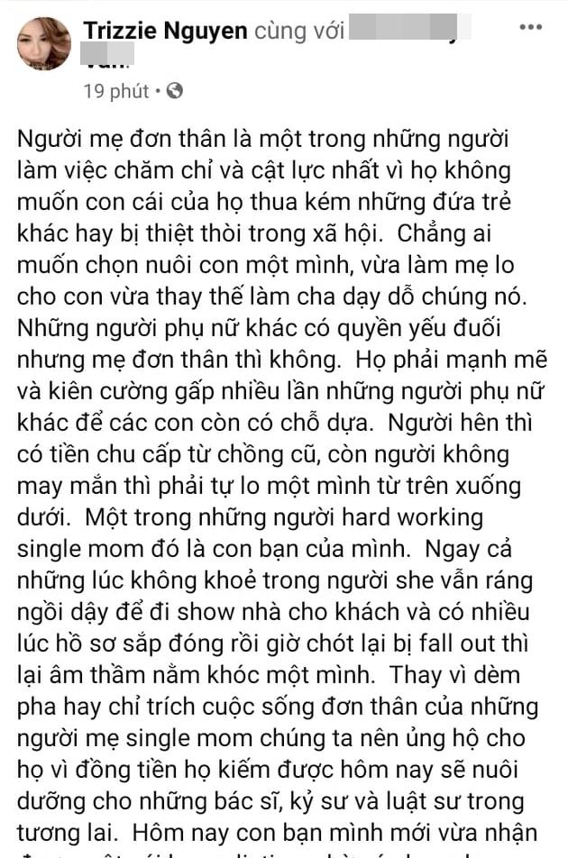 Vợ cũ Bằng Kiều nói về khó khăn của mẹ đơn thân-2