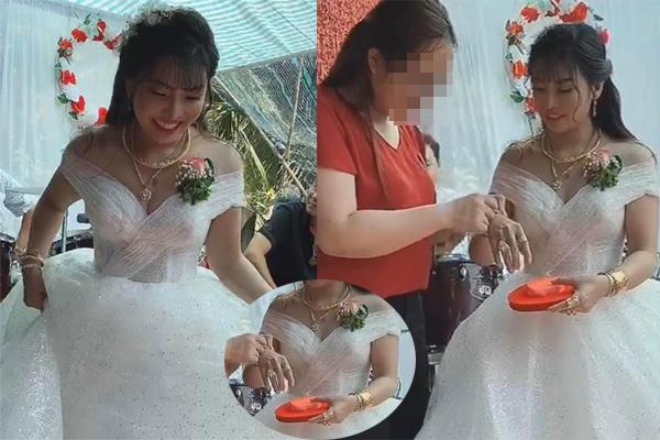 Cô dâu Ninh Thuận gây sốt được trao 14 cây vàng cùng của hồi môn hơn 5 tỷ-6