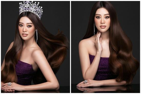 Khánh Vân tung ảnh kỷ niệm 1 năm đăng quang: 'Sao tóc giả trân như quảng cáo dầu gội vậy?'