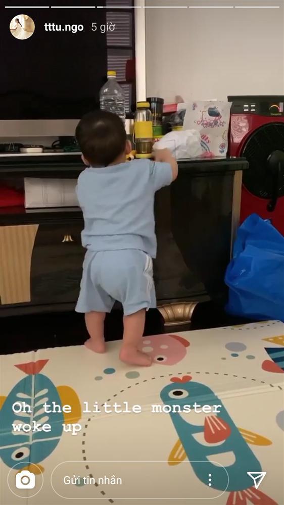 Check-in tại biệt thự, Á hậu Thanh Tú sơ suất để lộ quý tử giấu kín bấy lâu-4