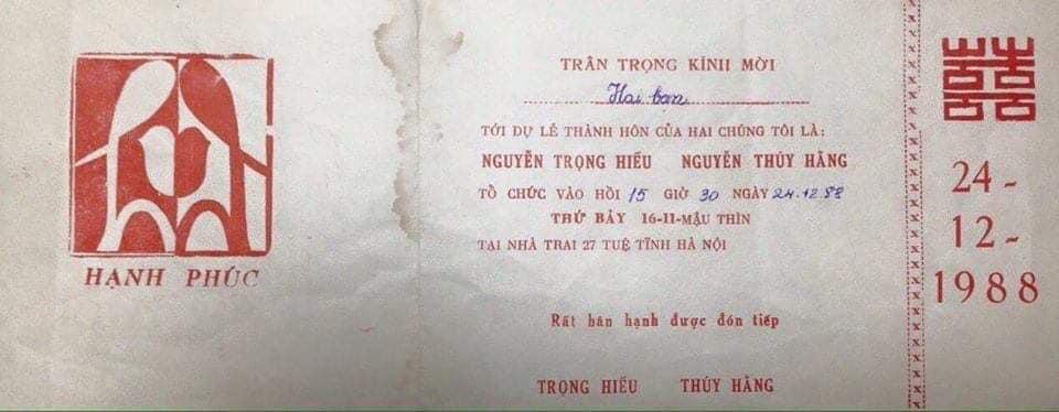 Lục được thiệp cưới thời ông bà những năm trước 1960, dân tình thi nhau khoe như báu vật-5