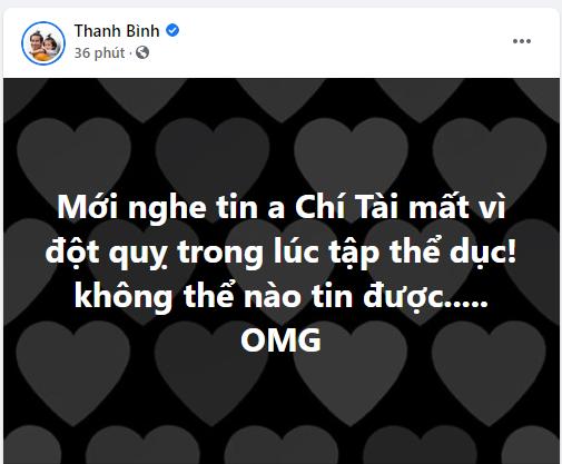 Làng giải trí Việt rúng động khi nghe tin danh hài Chí Tài qua đời-4