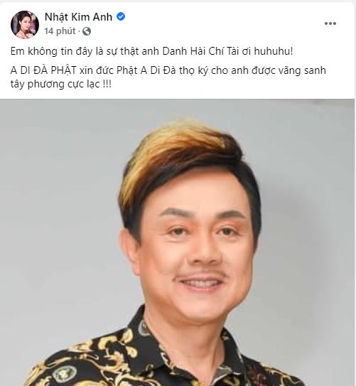 Làng giải trí Việt rúng động khi nghe tin danh hài Chí Tài qua đời-5