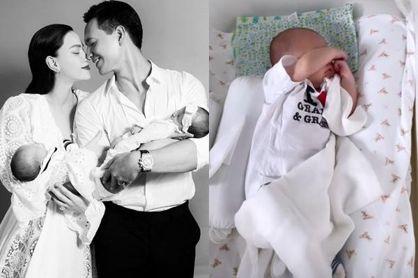 Nhà Hà Hồ gặp nhà Dương Khắc Linh: Ảnh 4 người ôm 4 con gây sốt-9