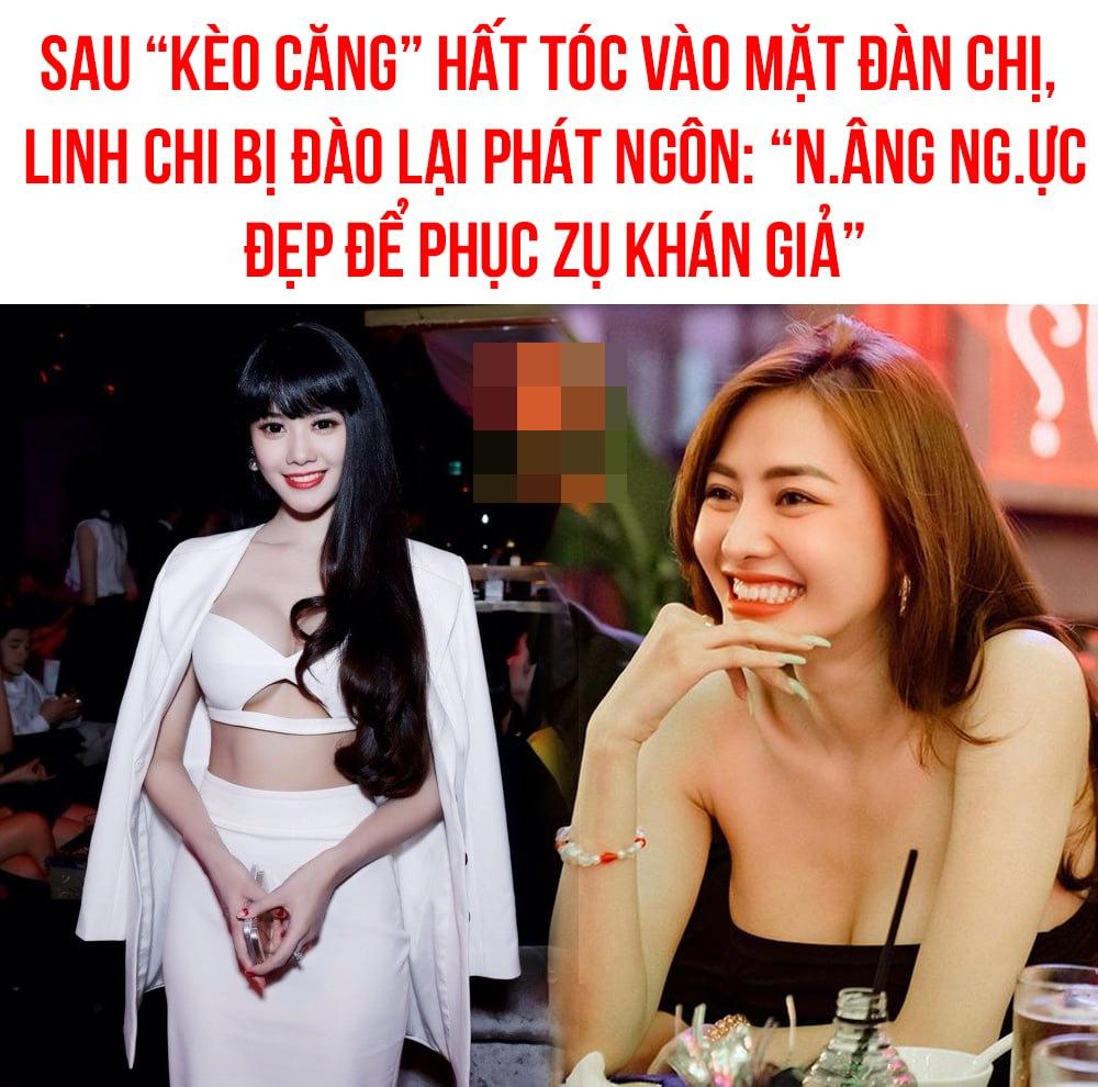 Linh Chi bị đào mộ phát ngôn sốc, ăn nói tục tĩu: Nâng ngực đẹp để phục vụ khán giả-3