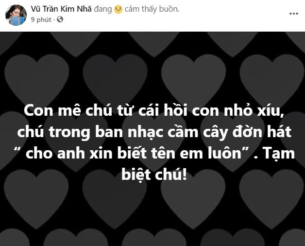 Midu cùng loạt hot girl - hot boy Việt gục ngã nghe tin nghệ sĩ Chí Tài qua đời-6