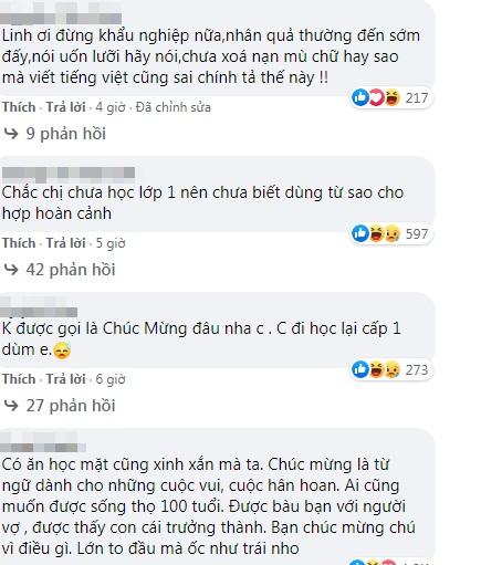 Hot girl Linh Miu ăn đá tảng khi viết chúc mừng sự ra đi của nghệ sĩ Chí Tài-2