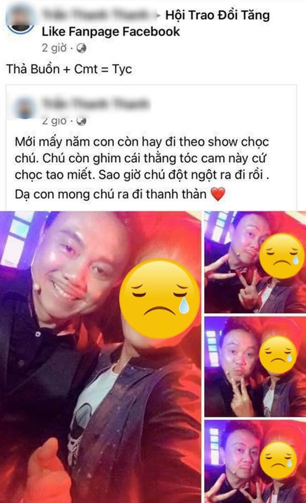 Facebooker đăng ảnh tiếc thương nghệ sĩ Chí Tài, kêu gọi mọi người chia sẻ gây phẫn nộ-2