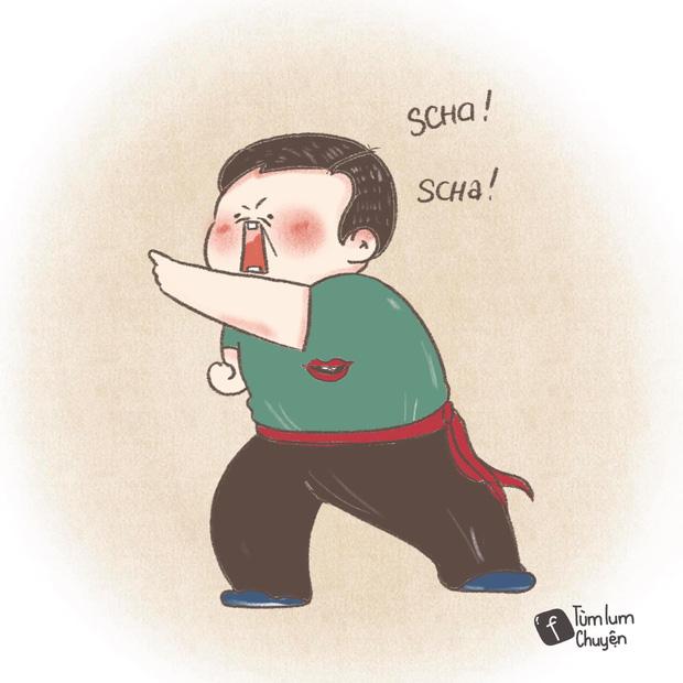 Dân mạng share khắp nơi album vẽ lại từng vai diễn để đời của nghệ sĩ Chí Tài-2