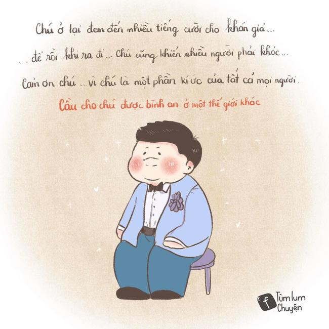 Dân mạng share khắp nơi album vẽ lại từng vai diễn để đời của nghệ sĩ Chí Tài-9