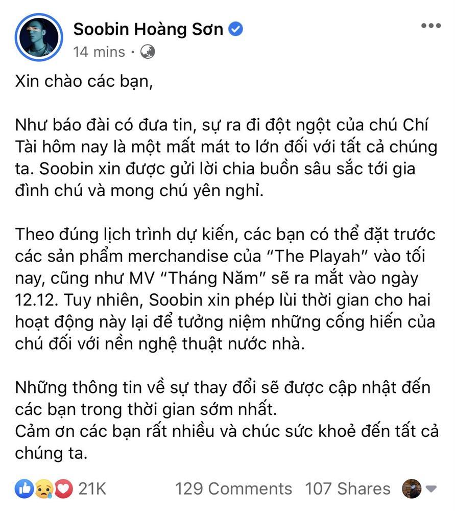 Nghệ sĩ Việt đồng loạt dời lịch phát hành album để tưởng niệm danh hài Chí Tài-4