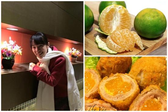 Lạ miệng với món thịt cuộn quýt chiên xù siêu ngon của mẹ Việt ở Nhật