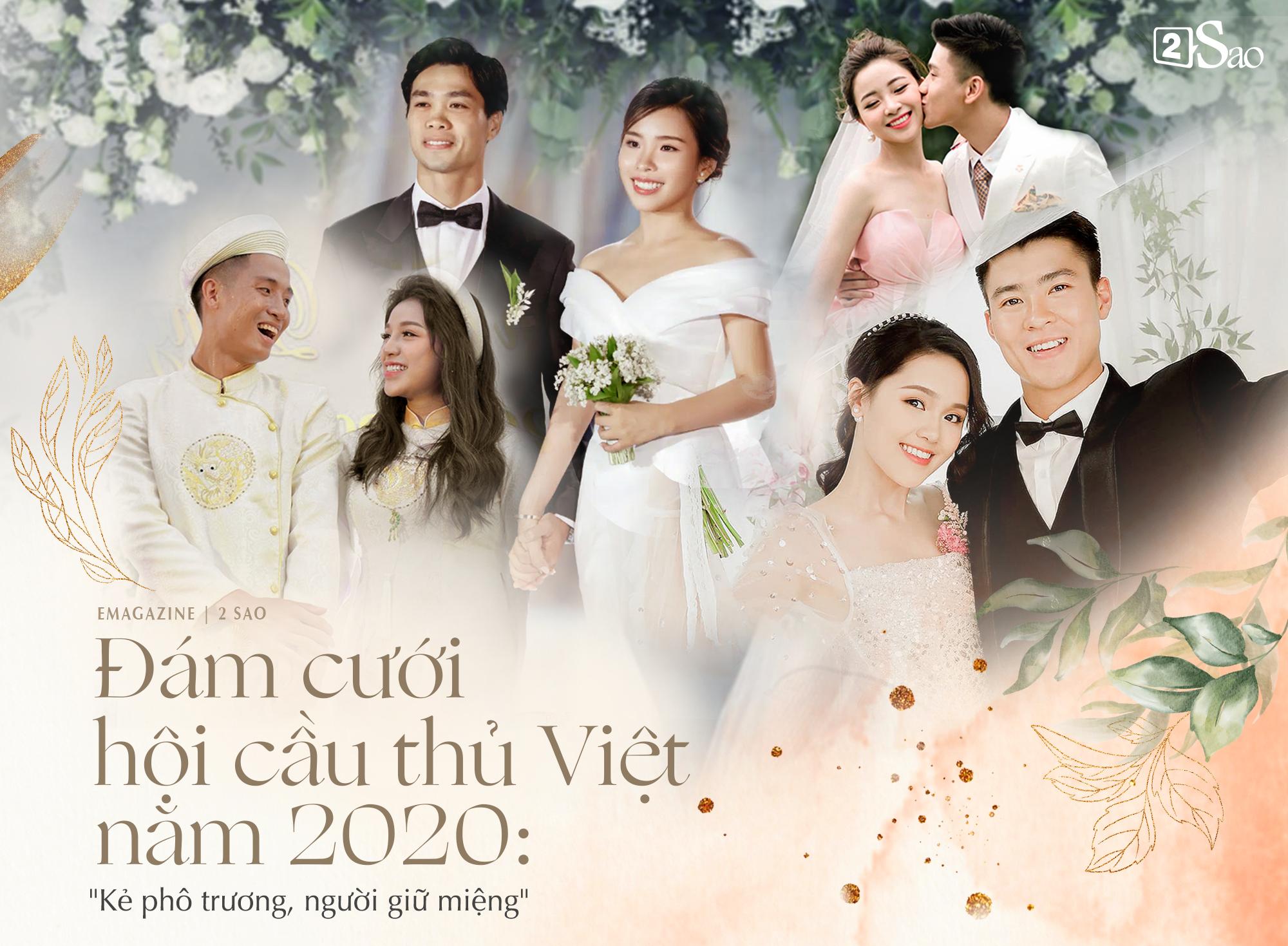 Đám cưới hội cầu thủ Việt năm 2020: 'Kẻ phô trương, người giữ miệng'