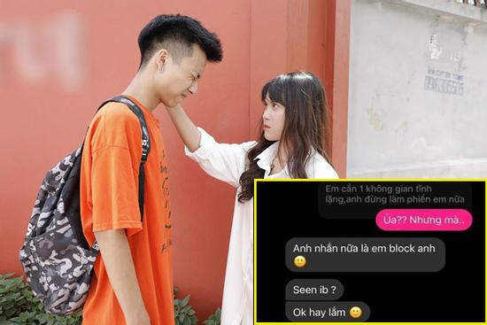Bị bạn gái dọa dẫm 'rep inbox', thanh niên xanh mặt câm nín rồi nhận cái kết quá đắng...