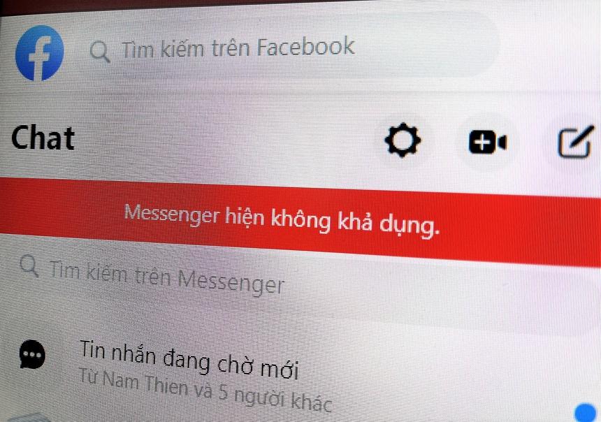 Facebook Messenger đang bị lỗi ở Việt Nam-1