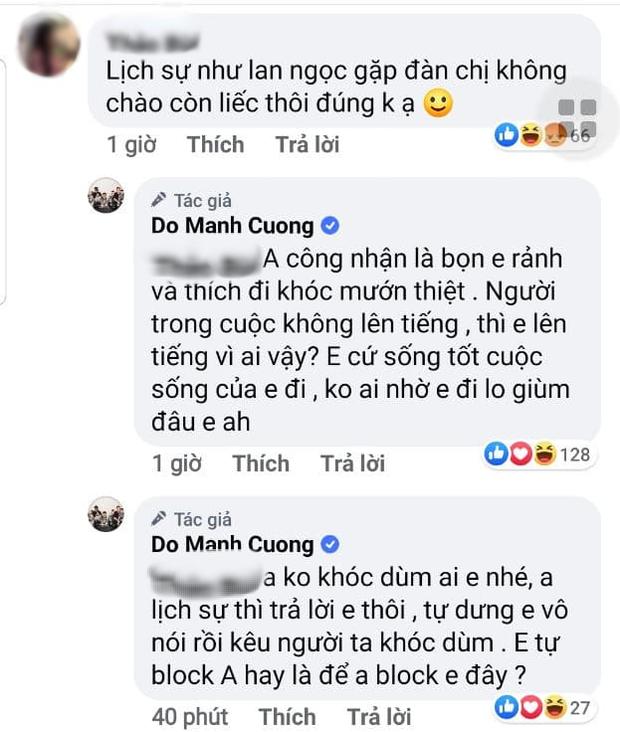 Anti-fan cà khịa Ninh Dương Lan Ngọc, NTK Đỗ Mạnh Cường lên tiếng cực gắt-1