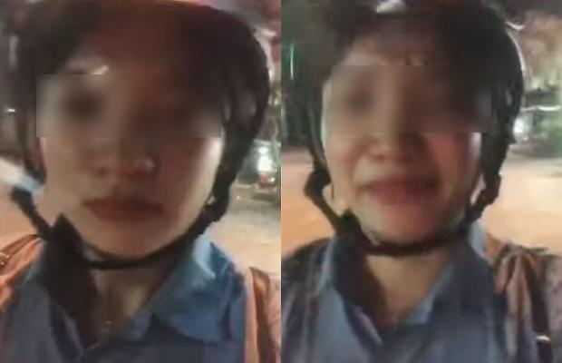 Dân mạng muốn trầm cảm cô gái khóc lóc đi bộ về nhà, từ chối mọi đề nghị cho nhờ xe-1