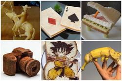 Sống động với những tác phẩm nghệ thuật được ra đời từ đồ ăn